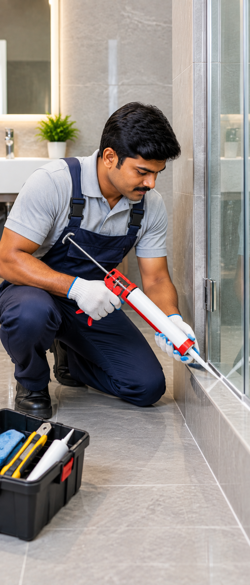 Star Shine Facility Service silicon refilling and joint sealing